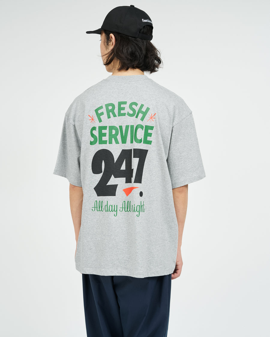 CORPORATE PRINTED S/S TEE “ALL DAY ALL NIGHT” – FreshService