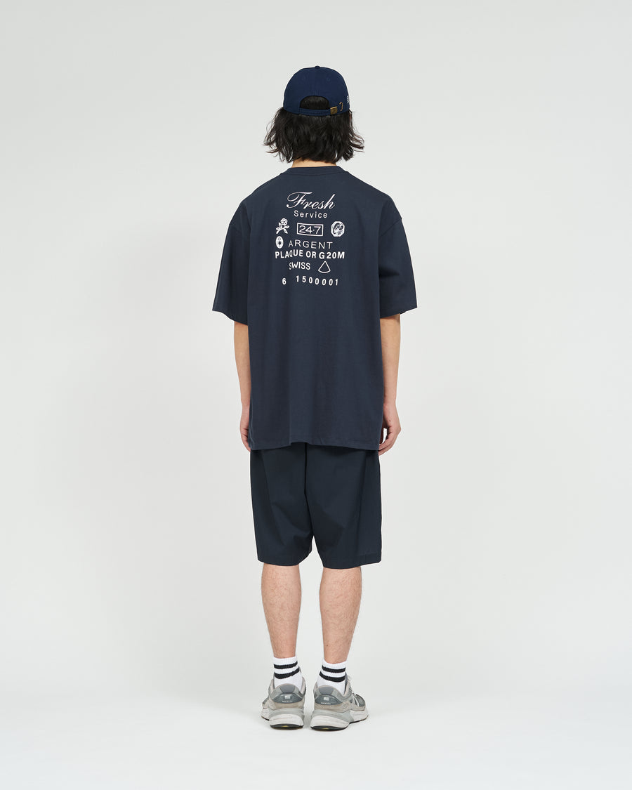CORPORATE PRINTED S/S TEE “TIMEPIECE” – FreshService® official site