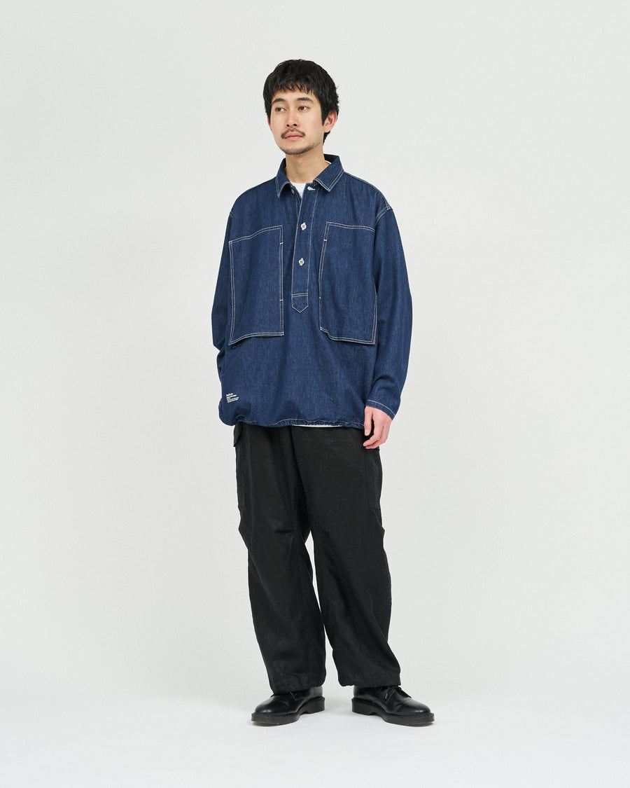 ジャケット・アウター freshservice DENIM PULLOVER SHIRT INDIGO DENIM PULLOVER SHIRT(ONE WASH) – FreshService® official site