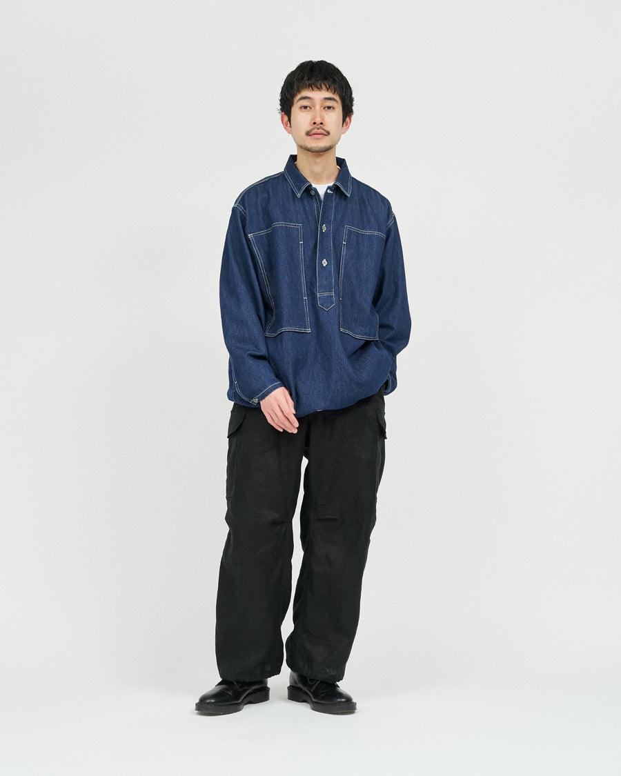 ジャケット・アウター freshservice DENIM PULLOVER SHIRT INDIGO DENIM PULLOVER SHIRT(ONE WASH) – FreshService® official site