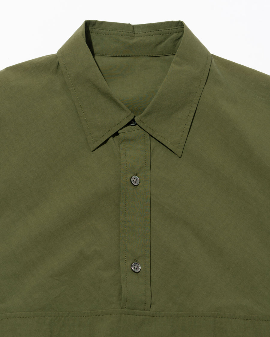 CRISP COTTON ANORAK S/S SHIRT – FreshService® official site
