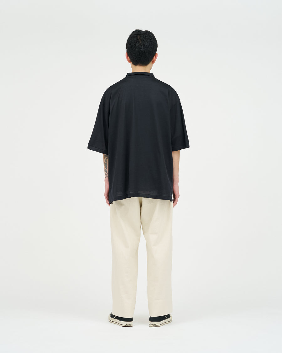 美品★BRIEFING★サイズL★ブラック★ポロシャツ★ジッパー BRIEFING WIND AND SEA ポロシャツ ブラック - メルカリ