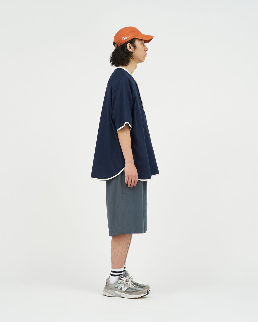Allen - NAVY COTTON LINEN – FreshService® official site