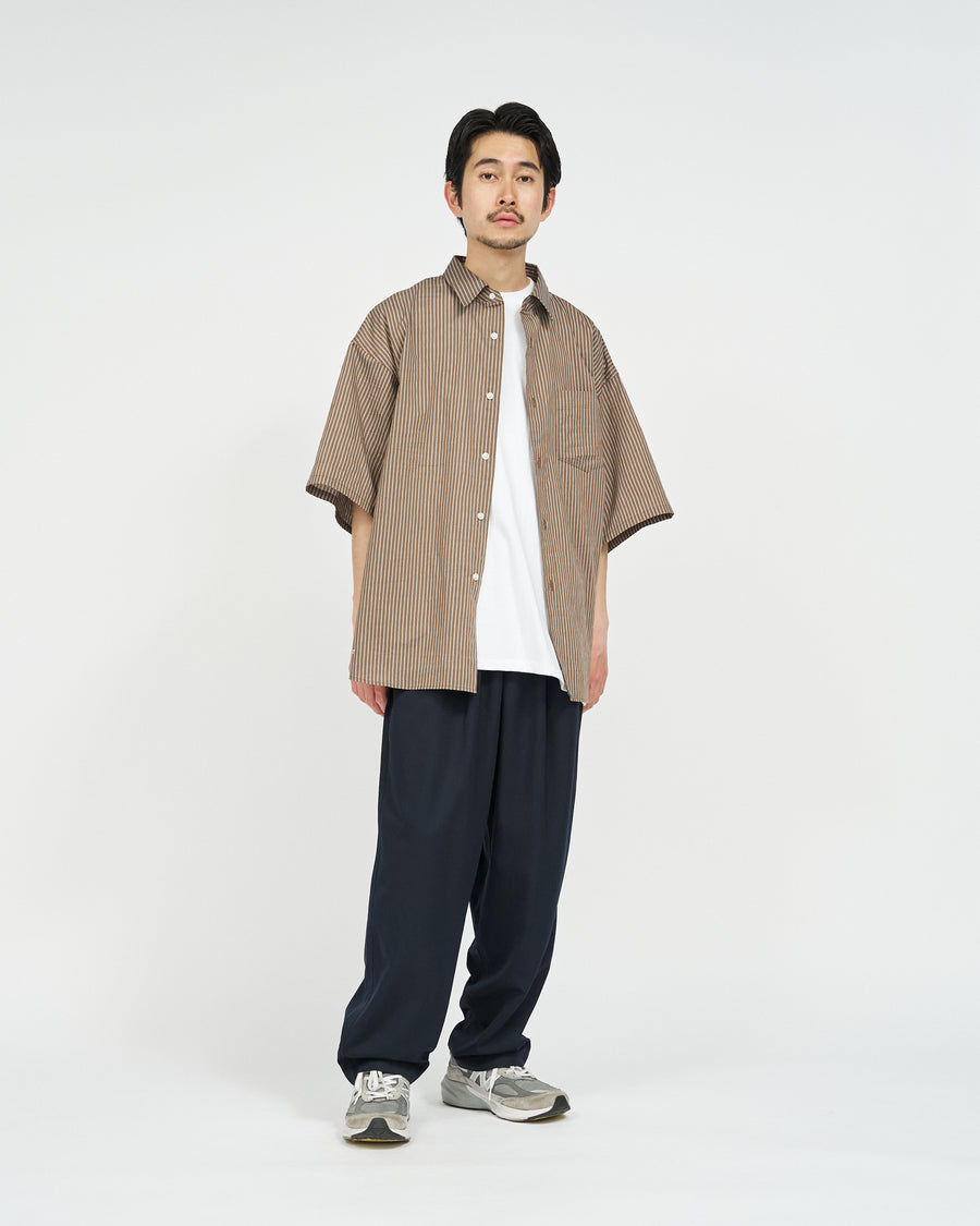 HRAFTeX® S/S STRIPE SHIRT – FreshService® official site
