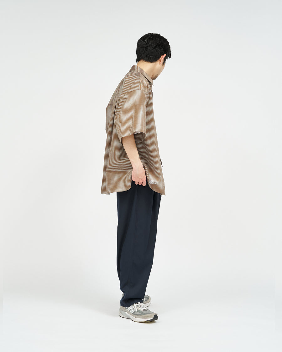 HRAFTeX® S/S STRIPE SHIRT – FreshService® official site