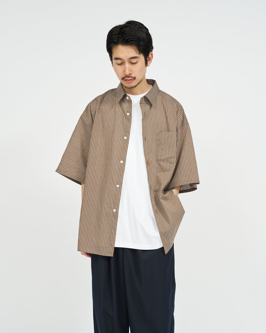 HRAFTeX® S/S STRIPE SHIRT – FreshService® official site