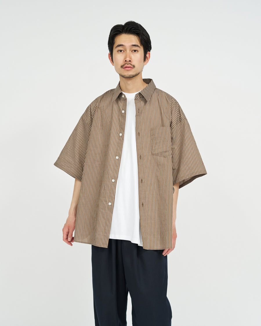 HRAFTeX® S/S STRIPE SHIRT – FreshService® official site