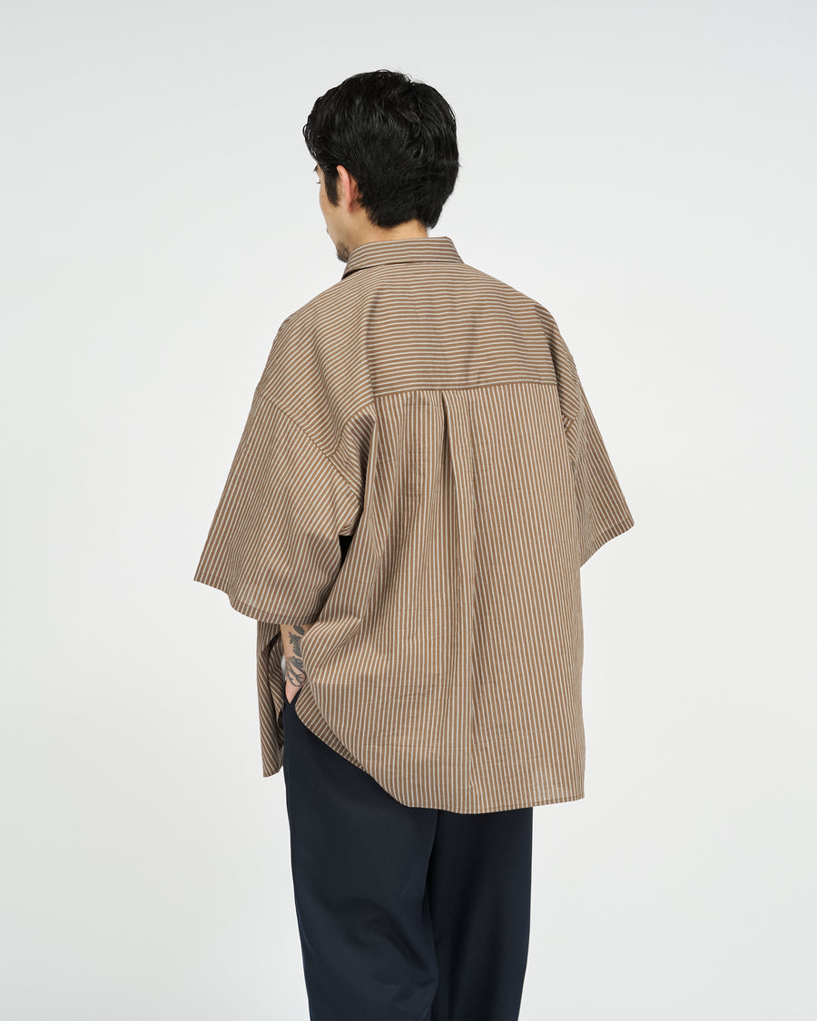 HRAFTeX® S/S STRIPE SHIRT – FreshService® official site