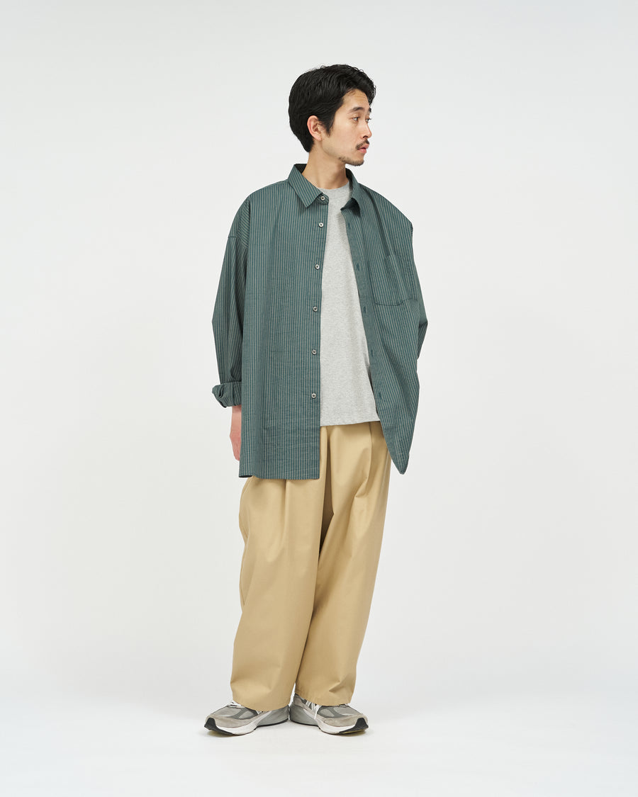 HRAFTeX® L/S STRIPE SHIRT – FreshService® official site
