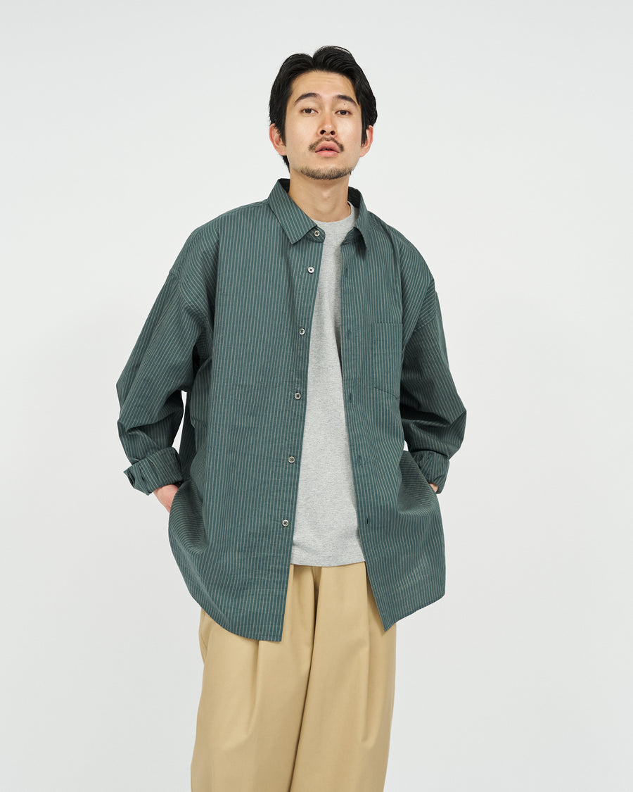 HRAFTeX® L/S STRIPE SHIRT – FreshService® official site