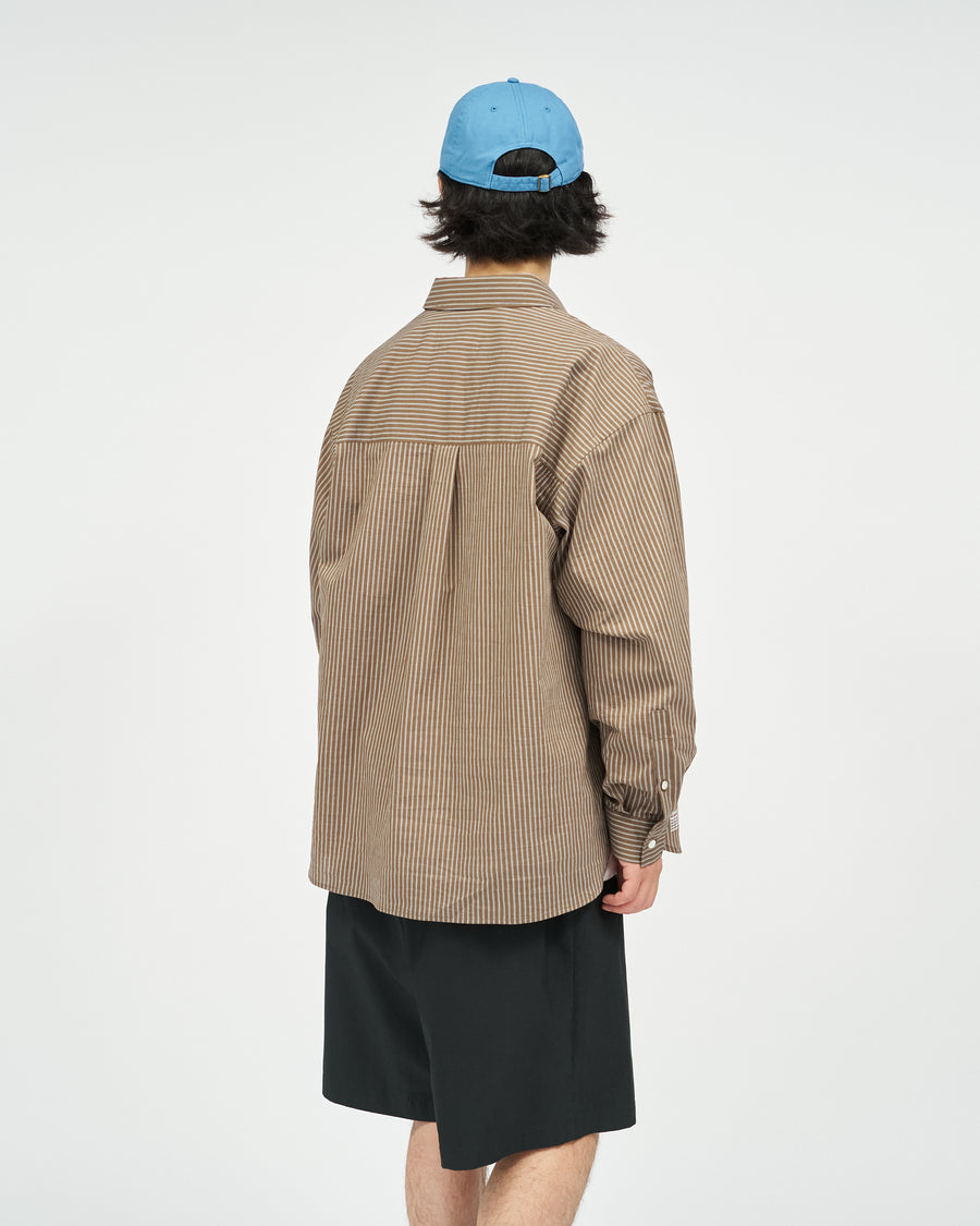 HRAFTeX® L/S STRIPE SHIRT – FreshService® official site