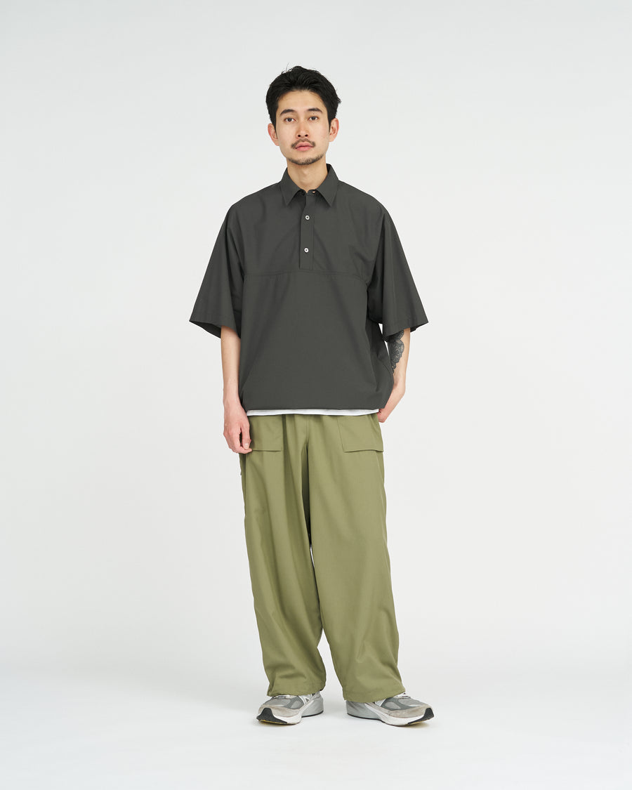 COOL TECH POPLIN S/S ANORAK SHIRT – FreshService® official site