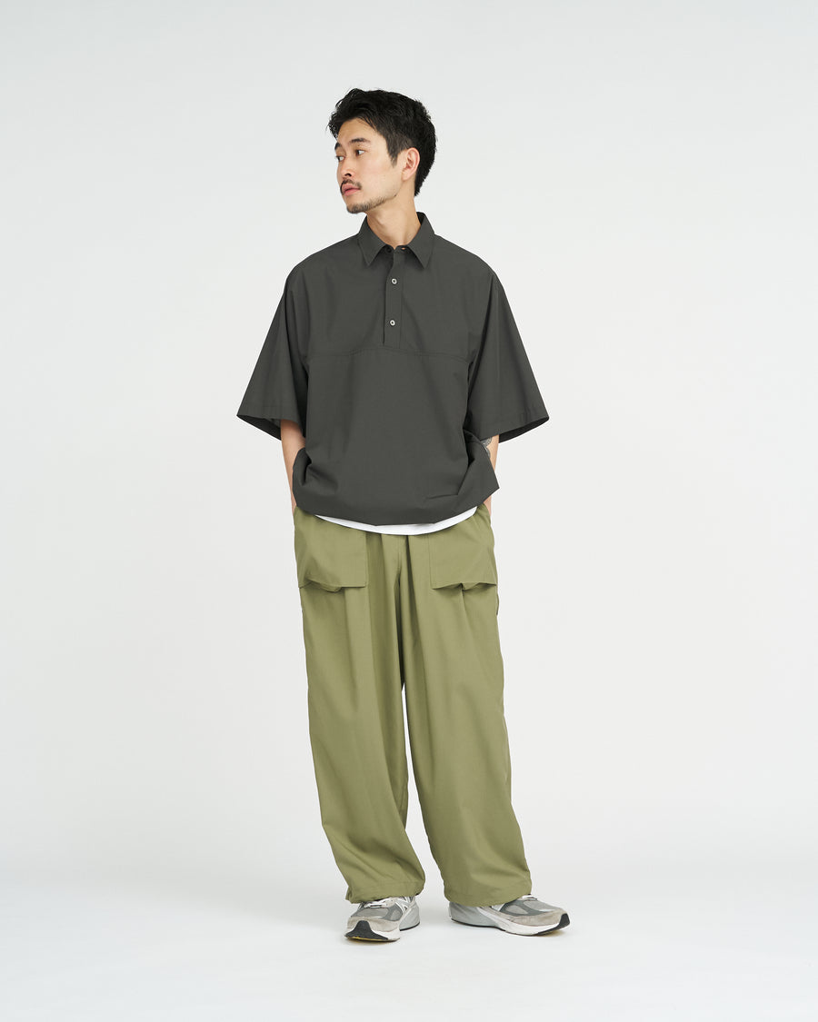 COOL TECH POPLIN S/S ANORAK SHIRT – FreshService® official site