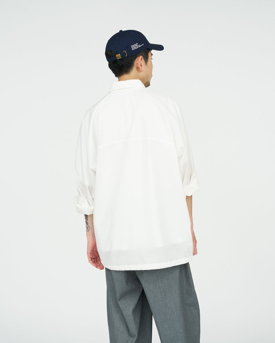 COOL TECH POPLIN L/S ANORAK SHIRT – FreshService® official site