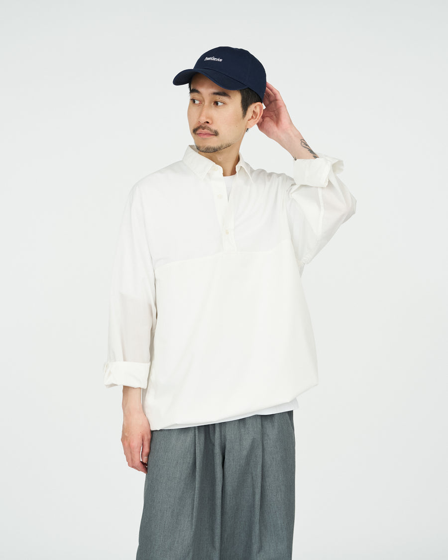 COOL TECH POPLIN L/S ANORAK SHIRT – FreshService® official site