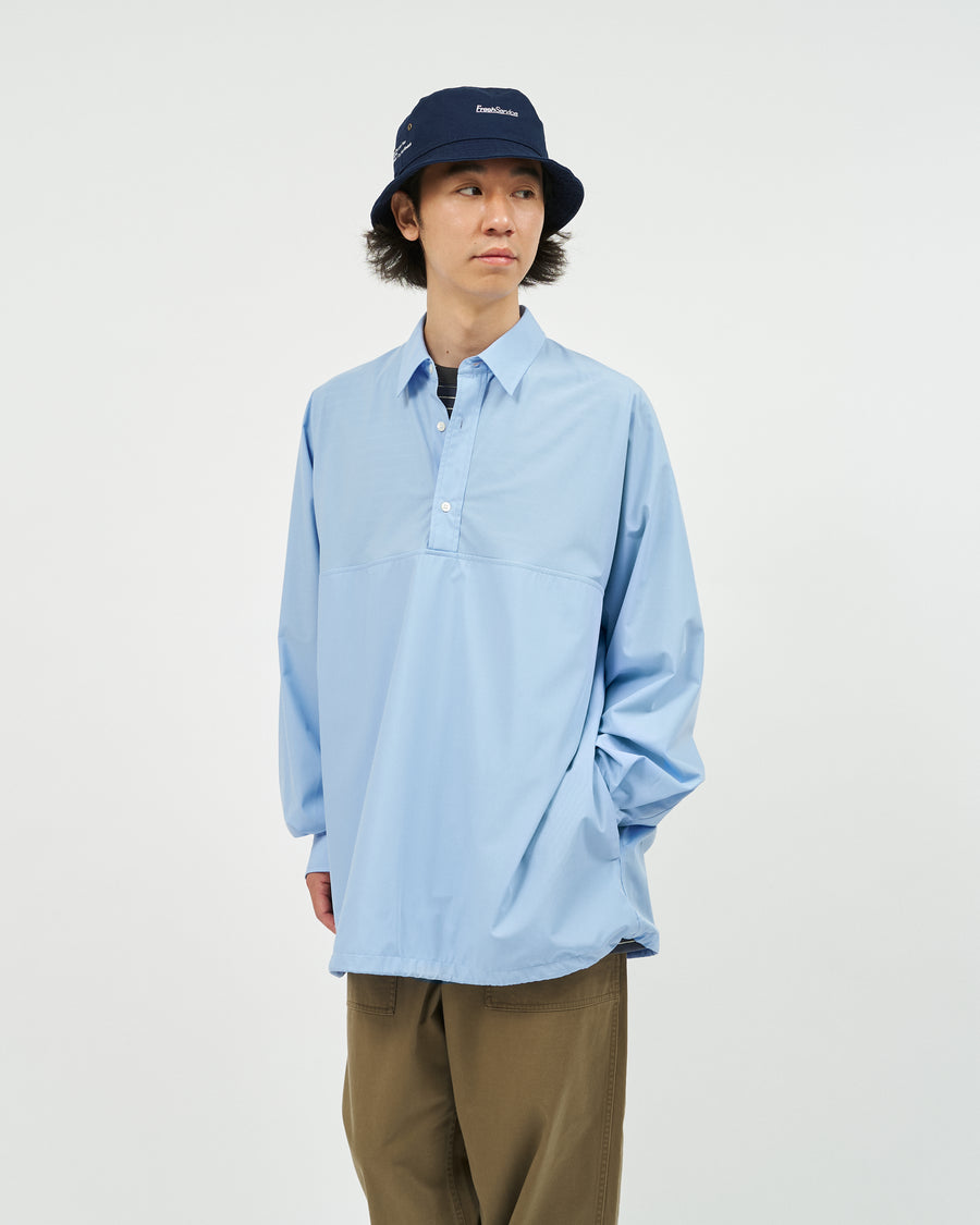 COOL TECH POPLIN L/S ANORAK SHIRT – FreshService® official site