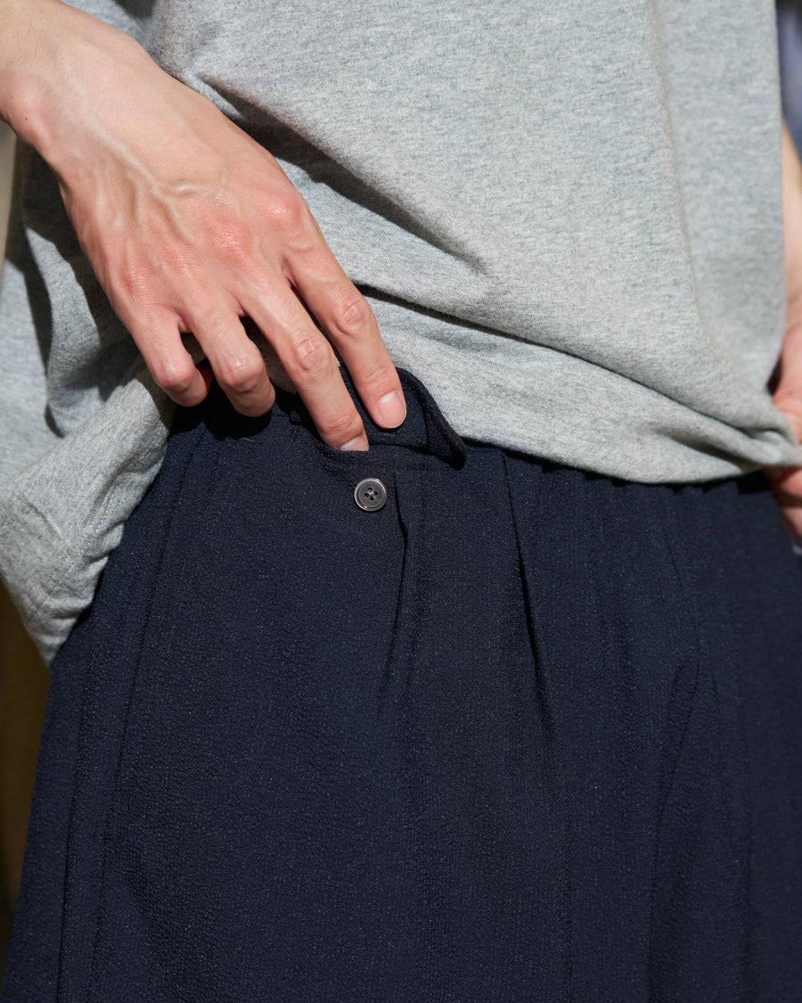 SEERSUCKER STRIPE EASY SHORTS – FreshService® official site