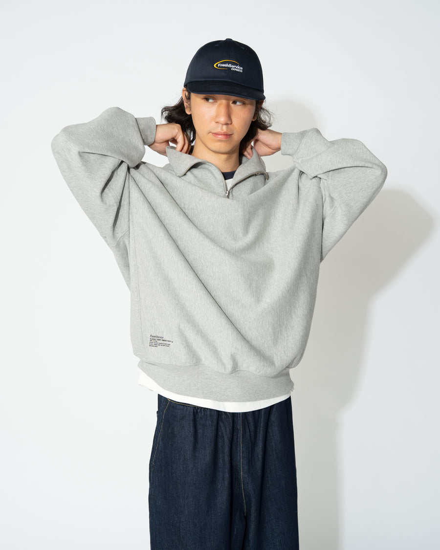 CLASSIC TERRY SWEAT HALF ZIP – FreshService® official site