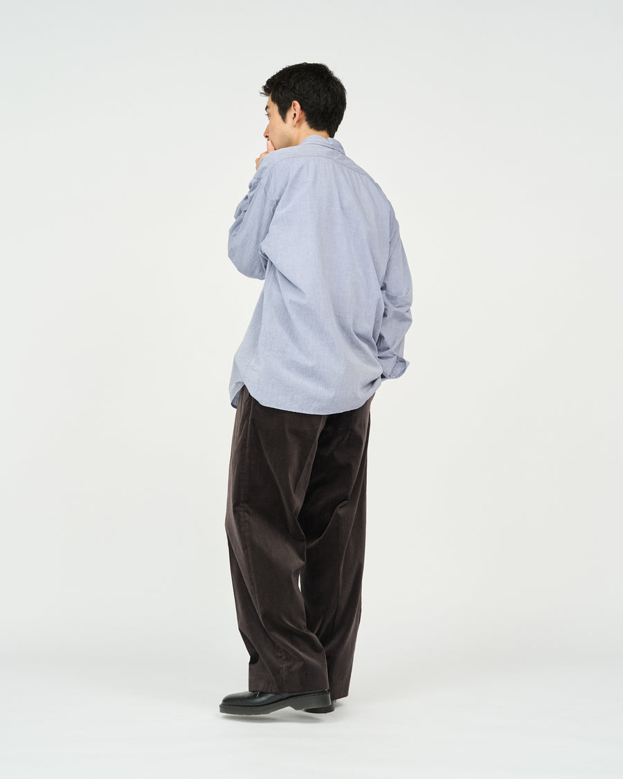 Fade velvet Two-tuck Slacks – FreshService® official site