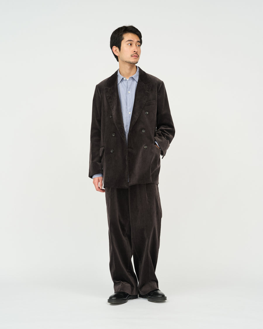Fade velvet Two-tuck Slacks – FreshService® official site