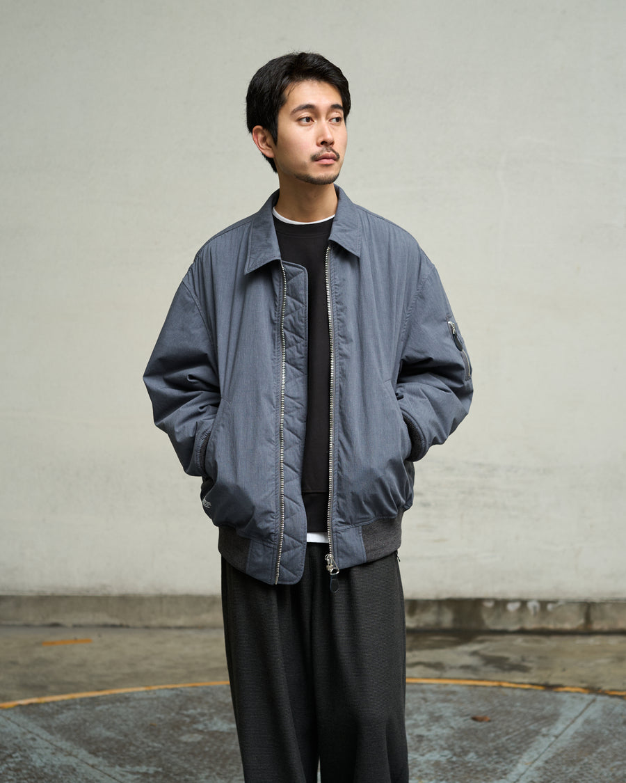 TACTICAL WOOL BOMBER JACKET – FreshService® official site