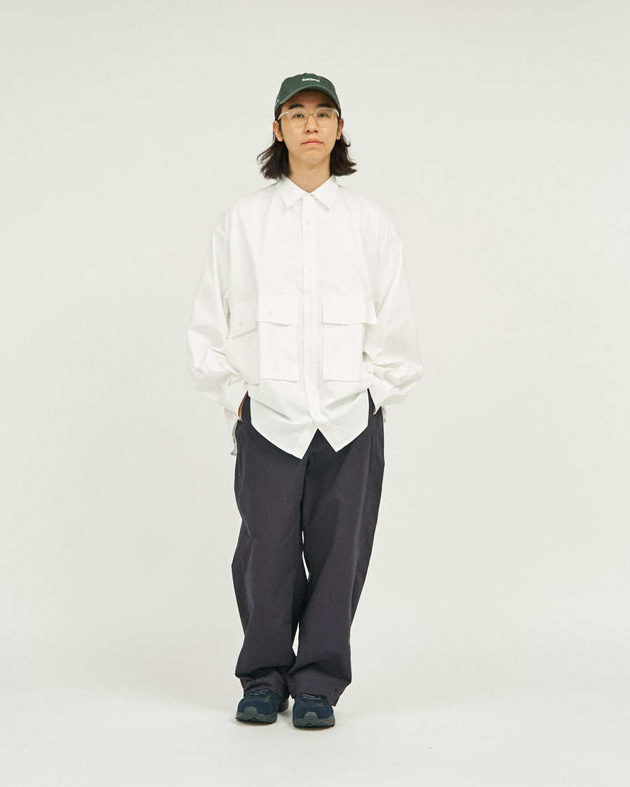 DRY OXFORD FLAP POCKET L/S SHIRT