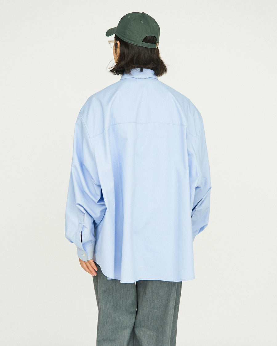 DRY OXFORD FLAP POCKET L/S SHIRT