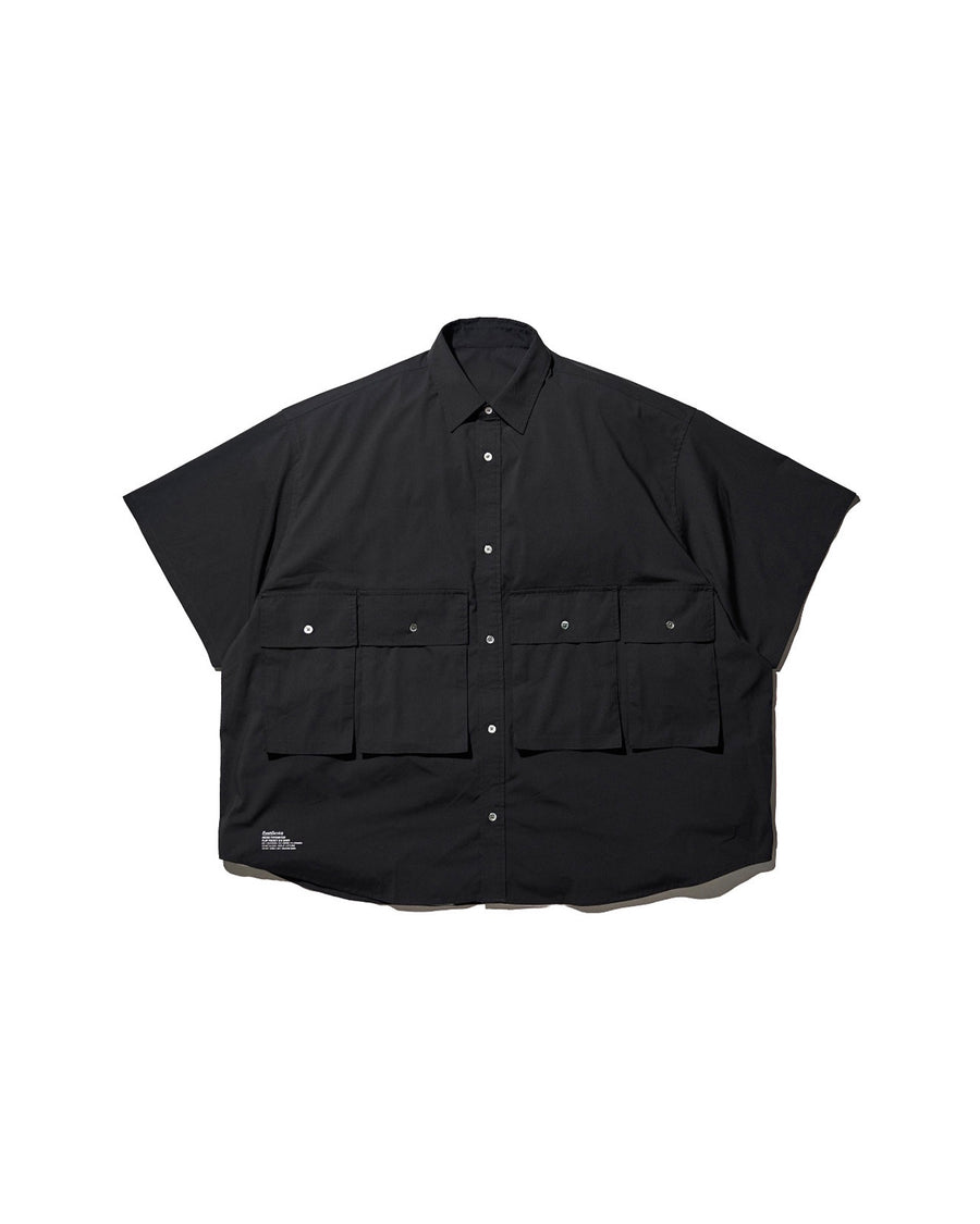 MICRO TYPEWRITER FLAP POCKET S/S SHIRT