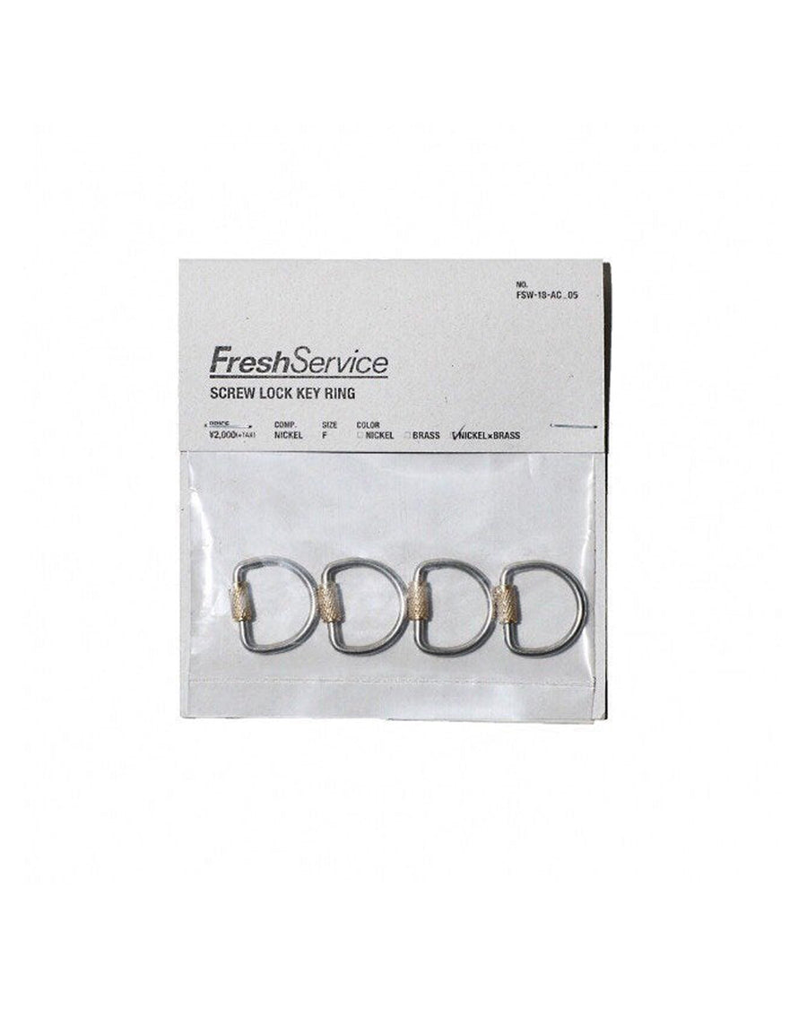 SCREW LOCK KEY RING – FreshService® official site