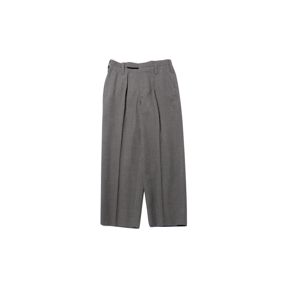 MILITARY WOOL SERGE 1-TUCK FRENCH ARMY TAPERED TROUSER