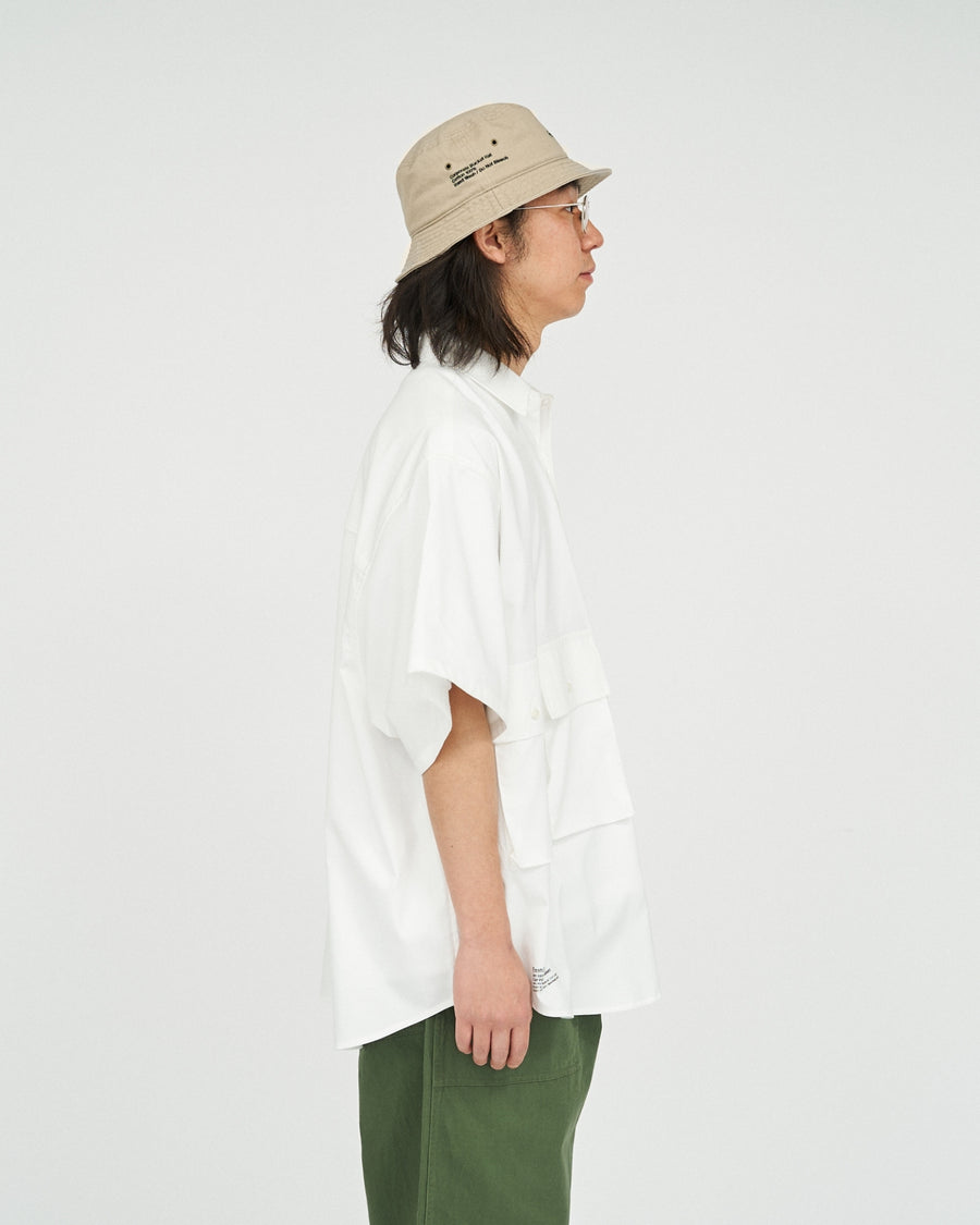 DRY OXFORD FLAP POCKET S/S SHIRT