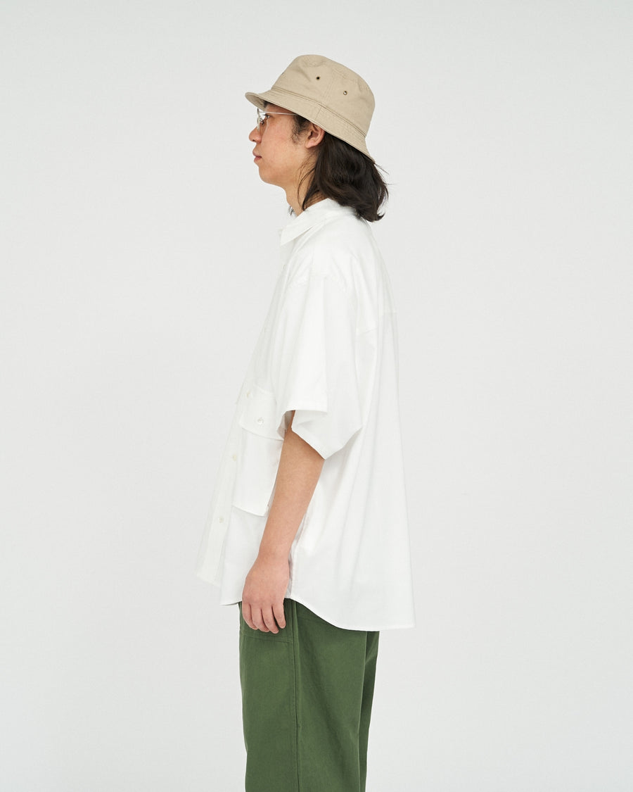 DRY OXFORD FLAP POCKET S/S SHIRT