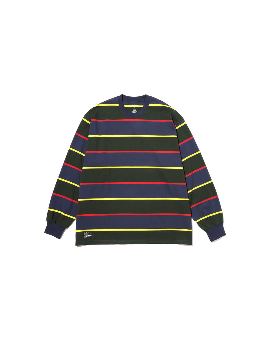 MULTI BORDER L/S TEE
