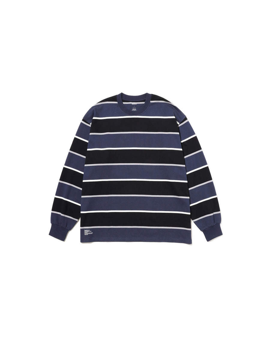 MULTI BORDER L/S TEE