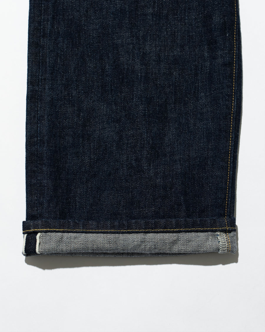 NATURAL INDIGO SHUTTLE DENIM SINGLE NEEDLE 201 NO.2 JEANS