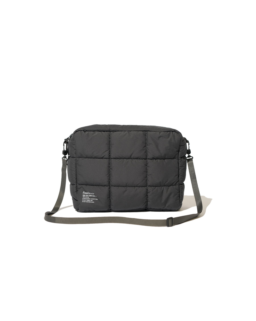 QUILTED CUBE BAG_L