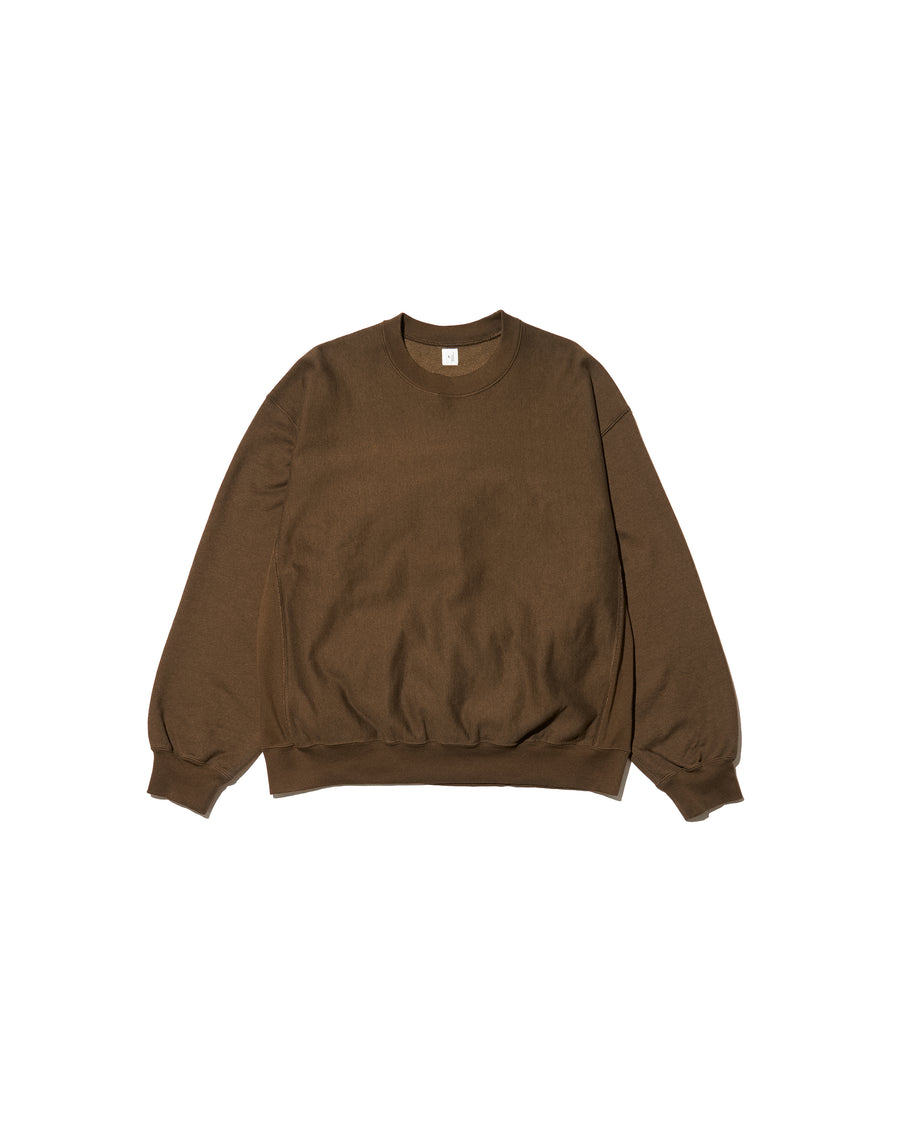 Soft＆Hard Sweat Crew-Neck P/O Wide