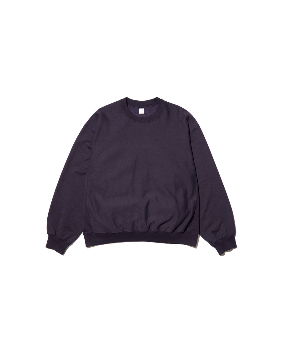 Soft＆Hard Sweat Crew-Neck P/O Wide