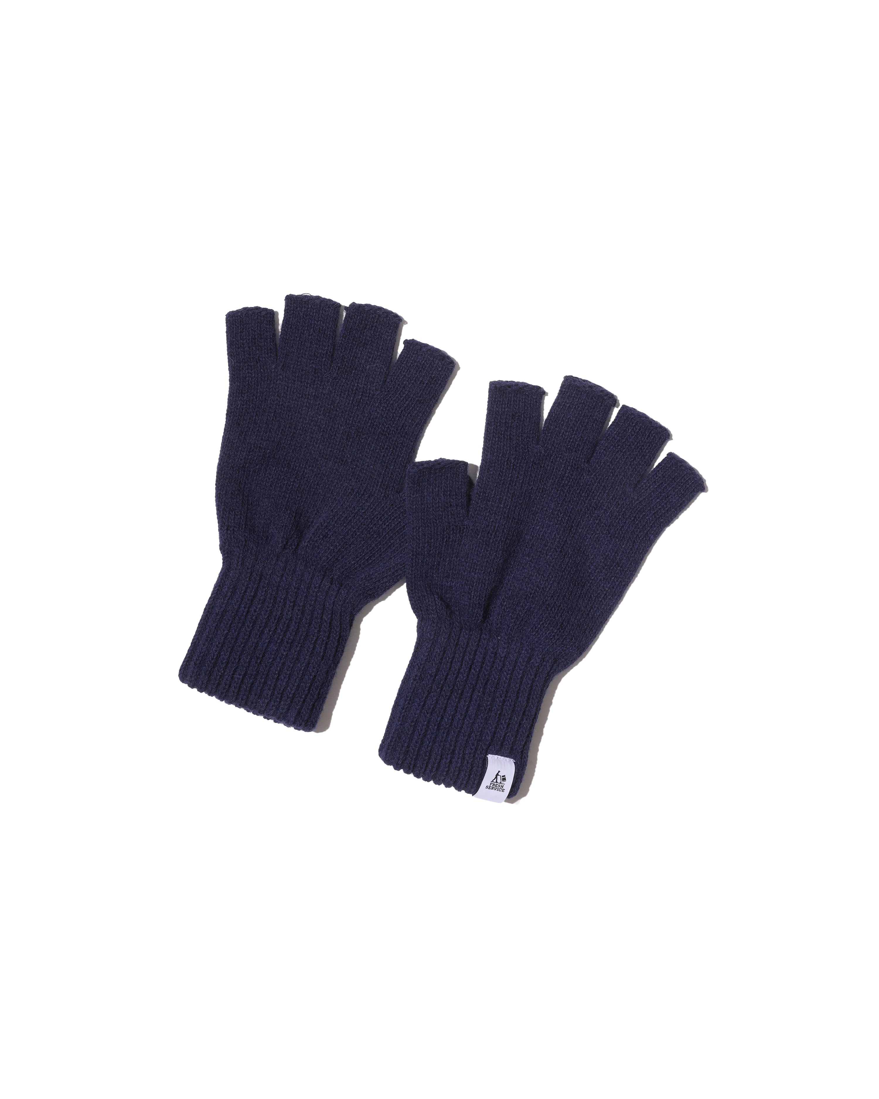 THERMAL RIB KNIT FINGERLESS GLOVES – FreshService® official site