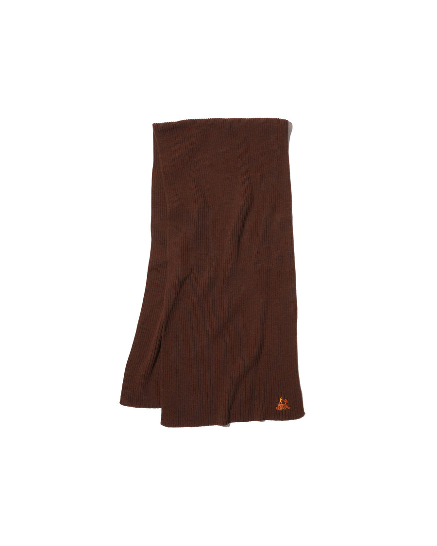 THERMAL RIB KNIT SCARF