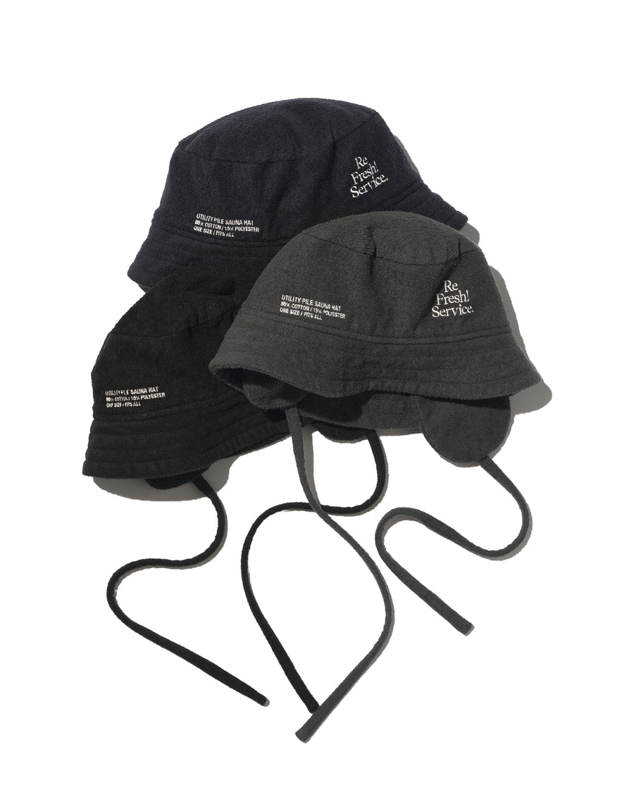 UTILITY PILE SAUNA HAT – FreshService® official site