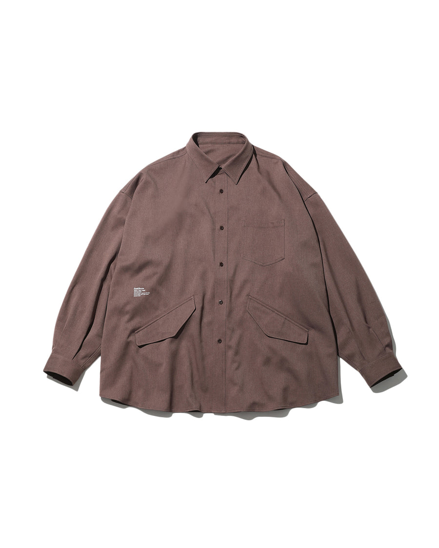 WOOLY TWILL TECH SHIRT