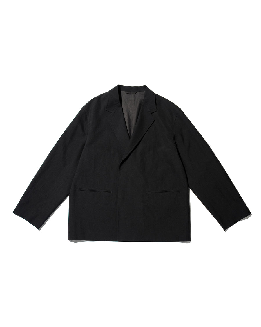 Wool Gabardine Cardigan Jacket FS