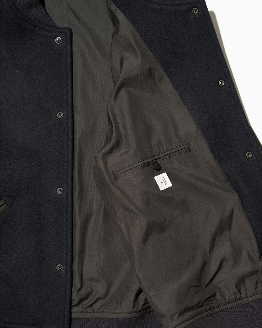 Wool Melton Award Jacket