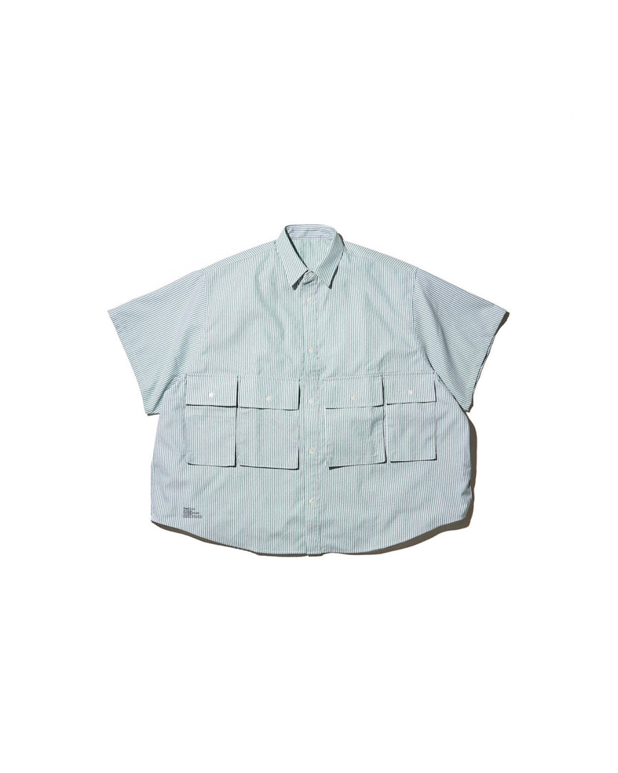 DRY OXFORD FLAP POCKET S/S SHIRT