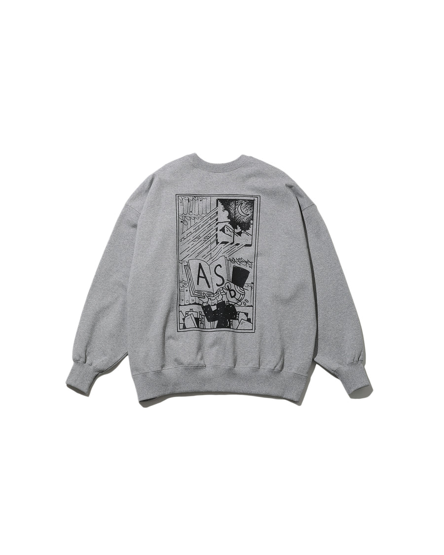 AS×FS LIGHT OZ CREW NECK SWEAT “COMIC”