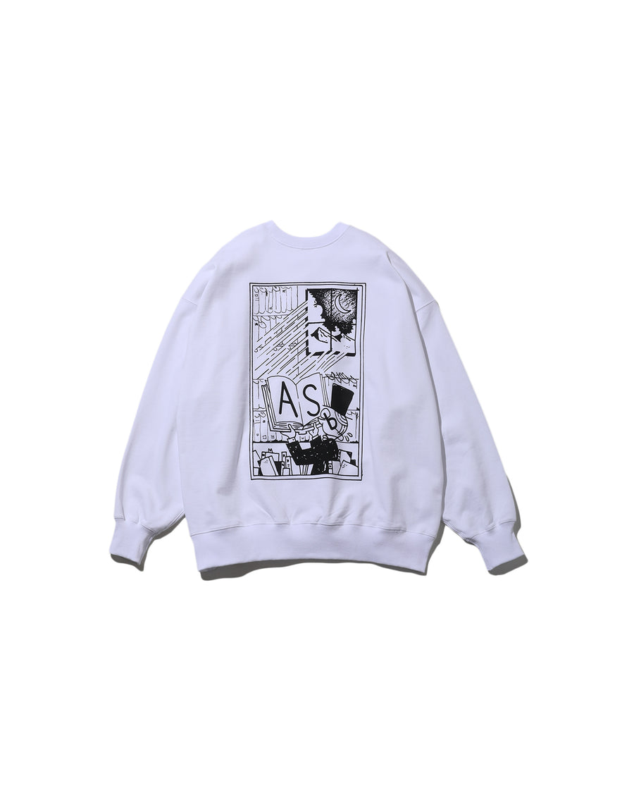 AS×FS LIGHT OZ CREW NECK SWEAT “COMIC”