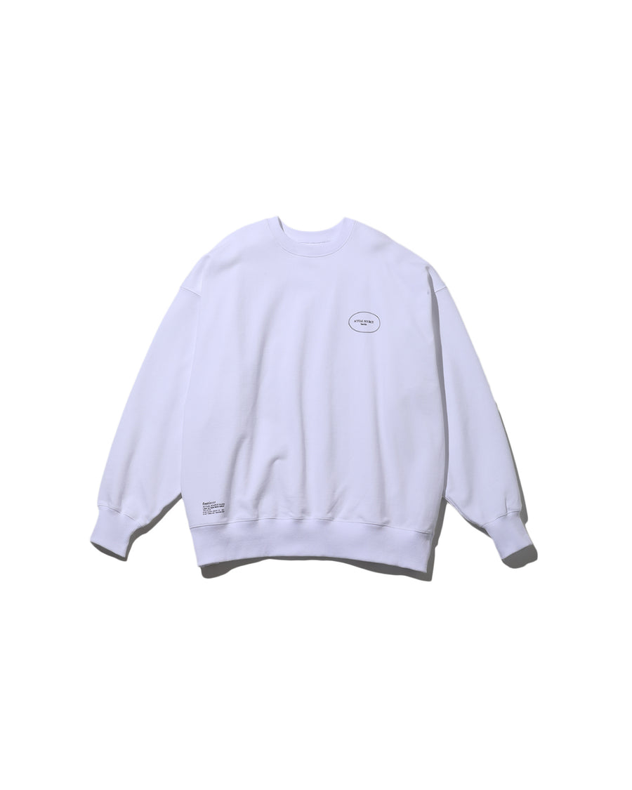 AS×FS LIGHT OZ CREW NECK SWEAT “COMIC”