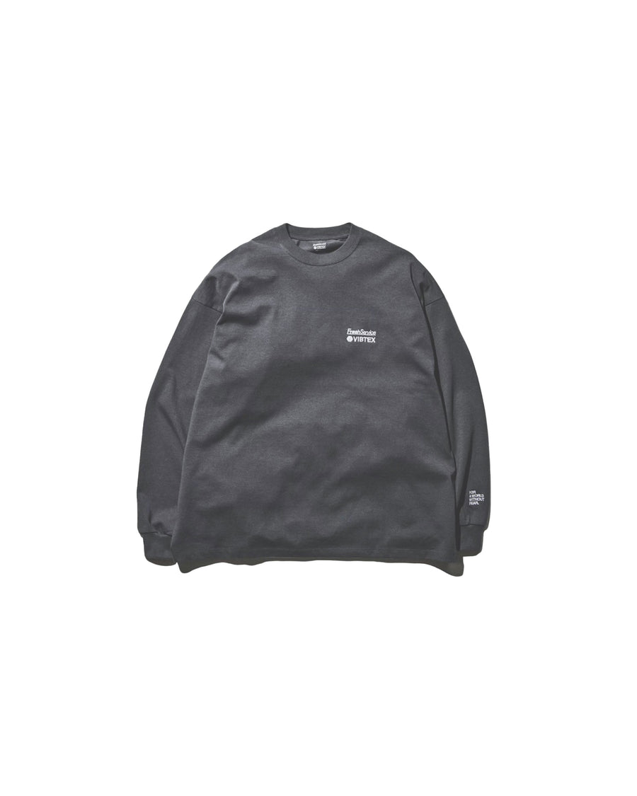 VIBTEX for FreshService L/S CREW NECK TEE