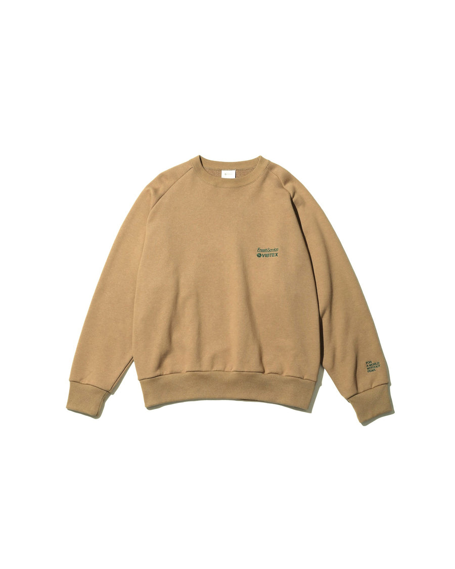 VIBTEX for FreshService SWEAT CREW NECK PULLOVER